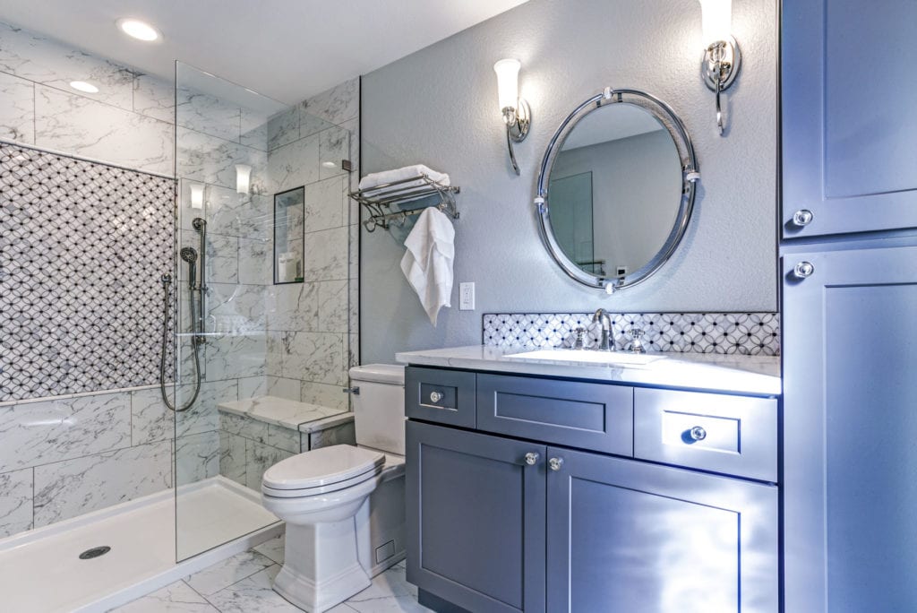 modern chic bathroom