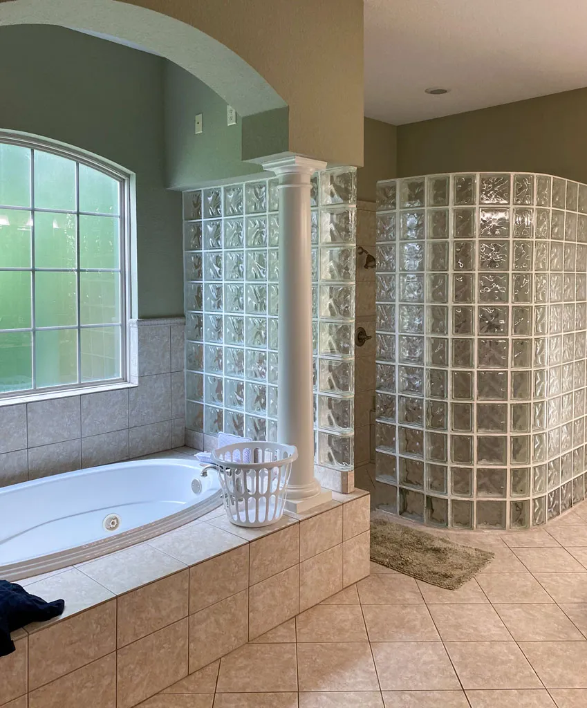Bathroom before and after across San Antonio
