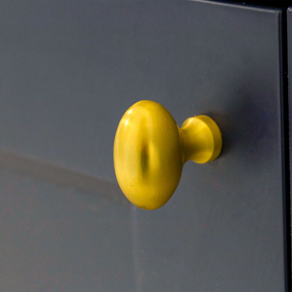 Brushed gold cabinet knob bathroom remodel San Antonio TX